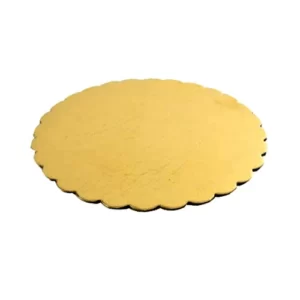 Disco Borde Ondulado Oro N20