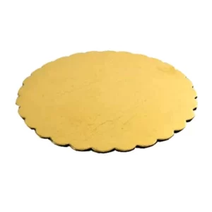 Disco Borde Ondulado Oro N30