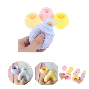 Juguete Squeeze Gallina 12pc