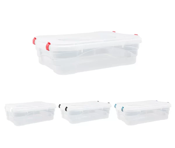 Organizador C/ Trava 13l 45x33,5 X15,7cm