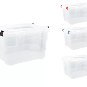 Organizador Com Trava 25l 45x33,5x27,5cm