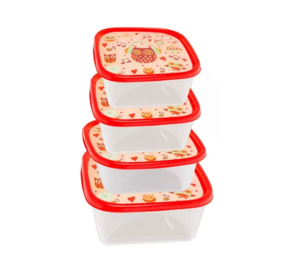 Pote Quadrado Versatil 3l Art Decor 3