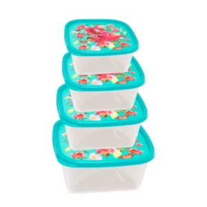 Pote Cuadrado 690ml Art Decor 2