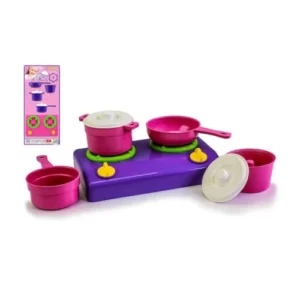 Cocina C/ Olla Big Chef 5pcs 46x22cm