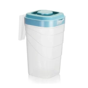 Jarra Cuadrada 3,9l Transparente C/Tapa