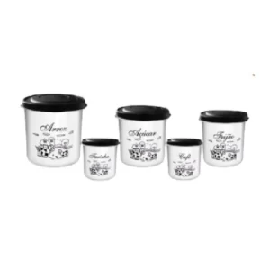 Set De Pote Org. Vaca 5pcs