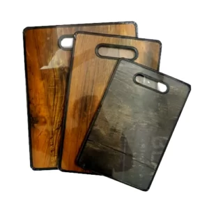 Pica Carne C/ Diseño Madera  29.5x19.5x1
